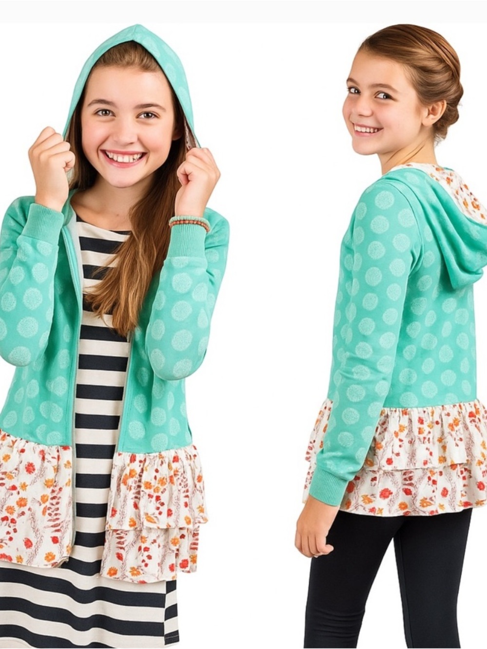 Matilda Jane 435 Zipper Jacket with Pockets Youth 10
